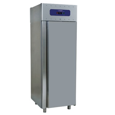 congelatore da 700 litri in inox, GN 2/1, -10°/-22°C, 85 mm isolamento