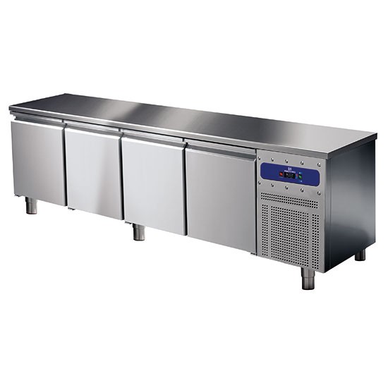 Refrigerated tables 600mm depth with splash-back