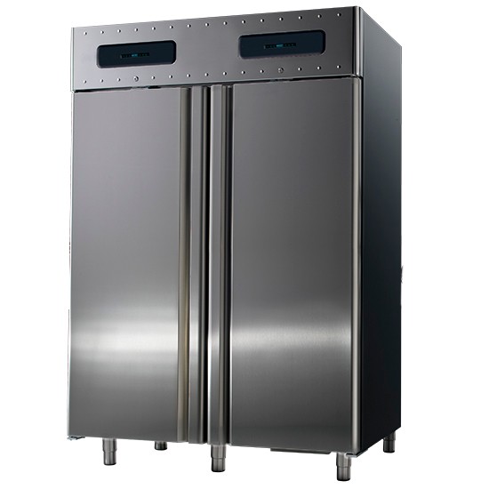 Upright refrigerators 1400 lts Evolution Plus HCCP alarm, double temperature