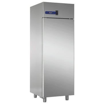 Armadio frigorifero statico 700 litri, variatore di velocità ventole per conservazione carni, 0/+10°
