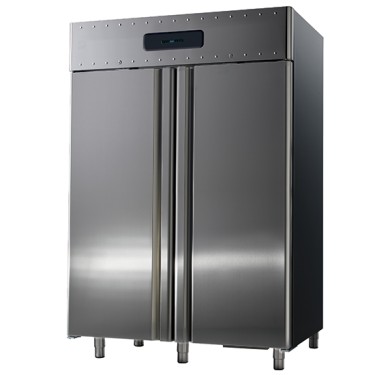 Armadio frigorifero  ventilato  per pesce con hccp    sistema di allarme 1400 lt temperatura -2/+5°c