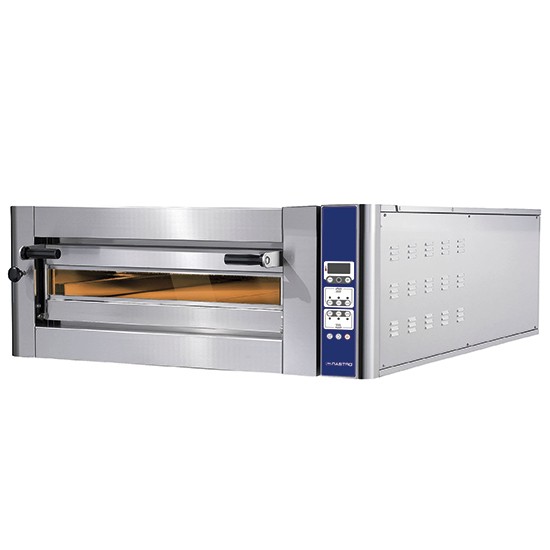 One-chamber Donatello electric pizza oven with programmable digital control baking system