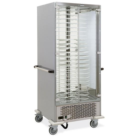 Refrigerated trolleys for dishes