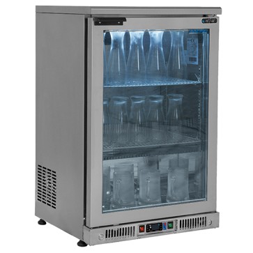 refrigeratore bicchieri sottobanco da 150 litri, -18°/-20°C